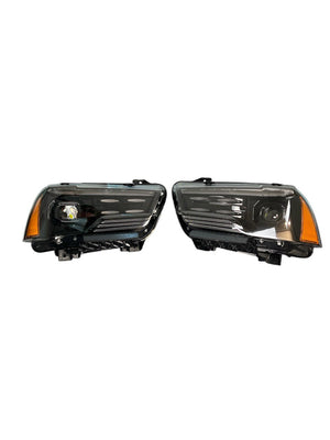 2011-2014 Dodge Charger Pair HID RGB LED Headlights